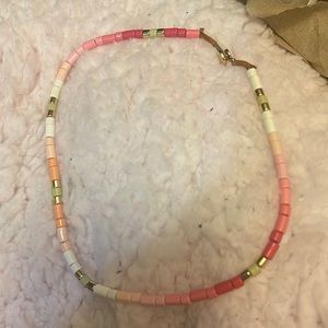 Roxanne Assoulin Blossom U Tube Necklace EUC Retired Colors